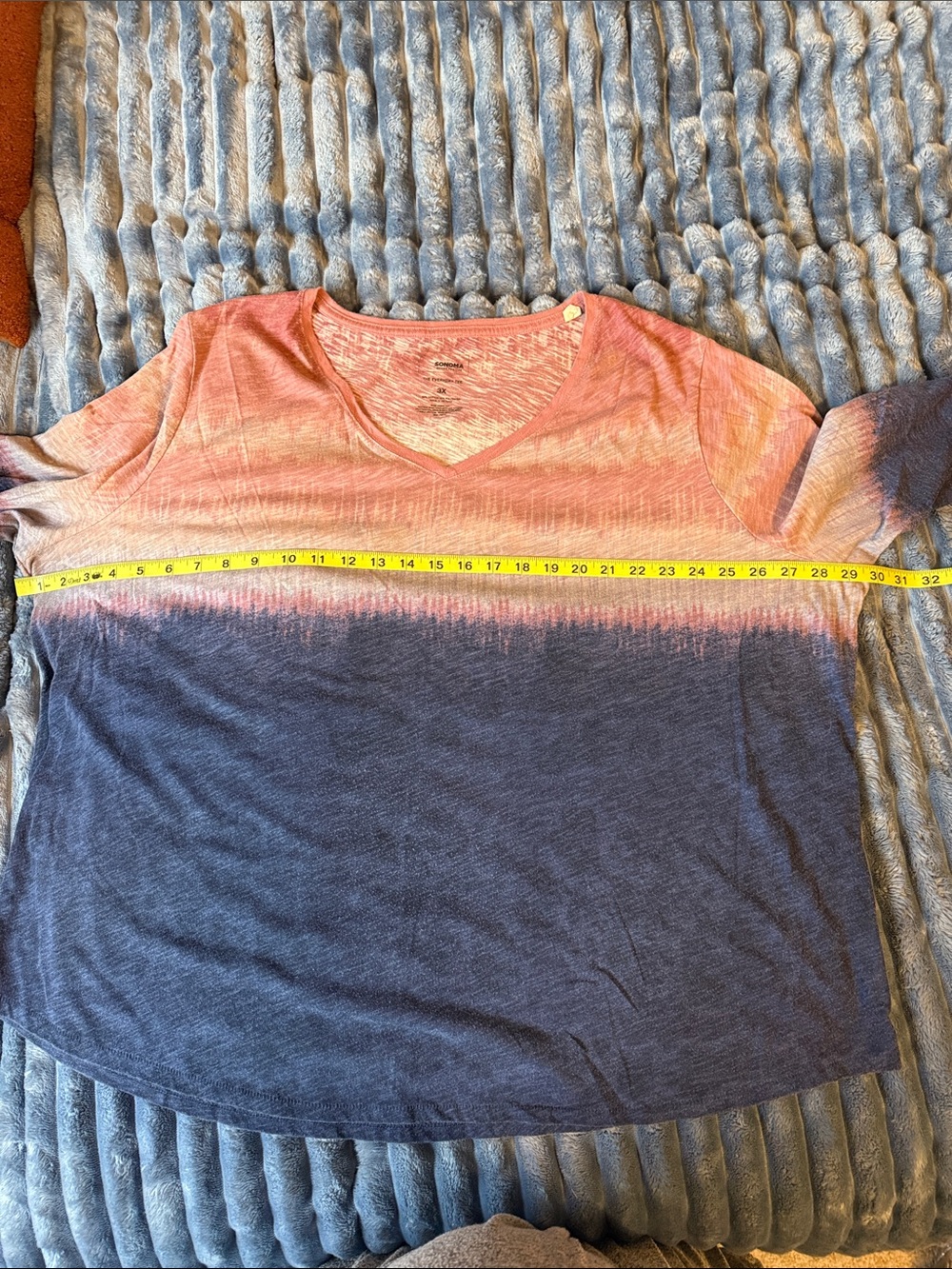 Sonoma Pink Ombre Everyday Tee - Picture 6 of 9